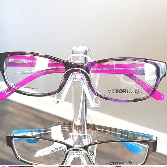 THREE PAIRRS! Rx'able Eyeglass Frames, VICTORIOUS, modern trendy, full rim, LOT - Picture 2 of 5